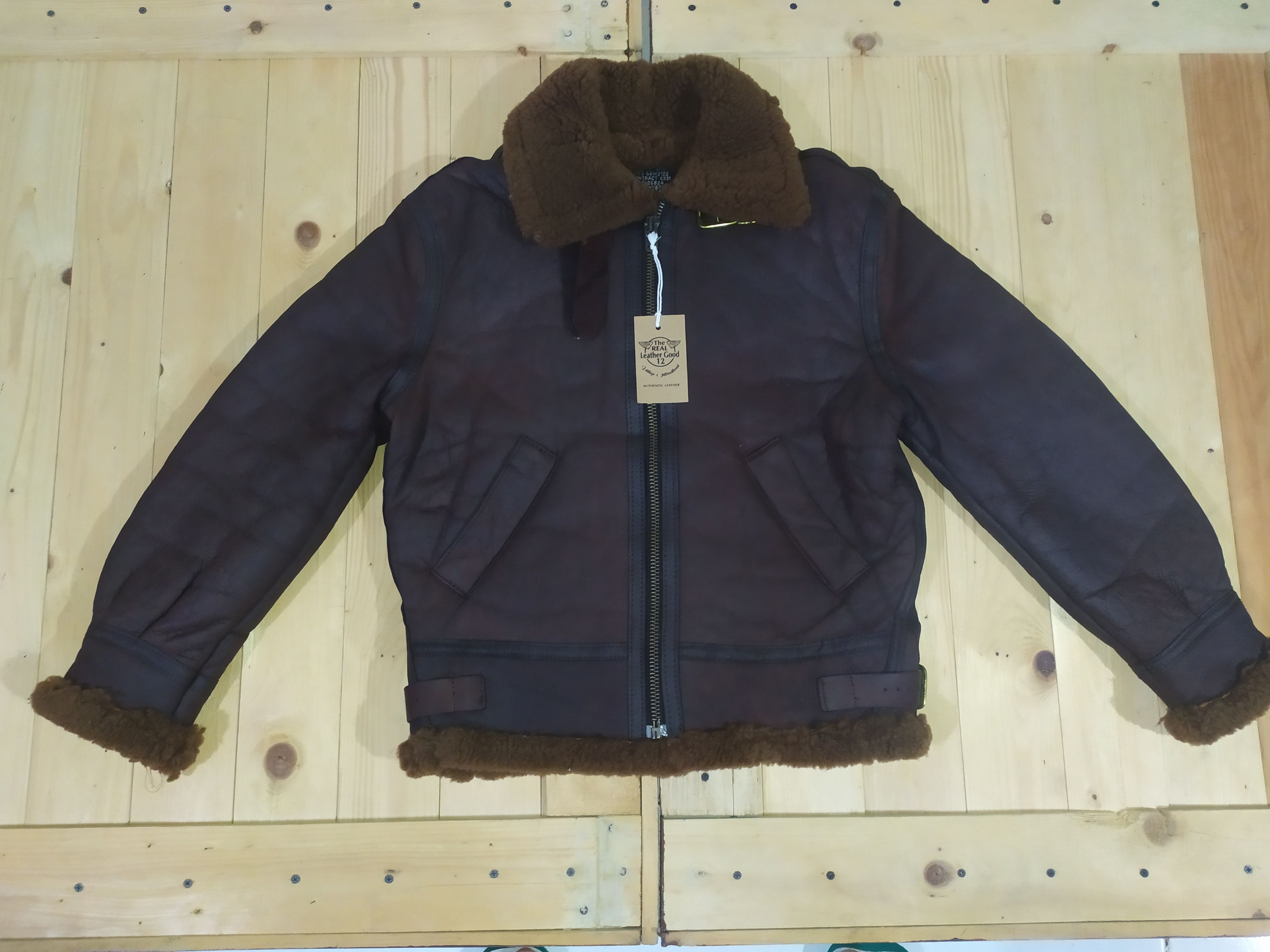 Vintage US SHEEPSKIN INTERNATIONAL LEATHER TYPE B3 FLIGHT JACKET | Grailed