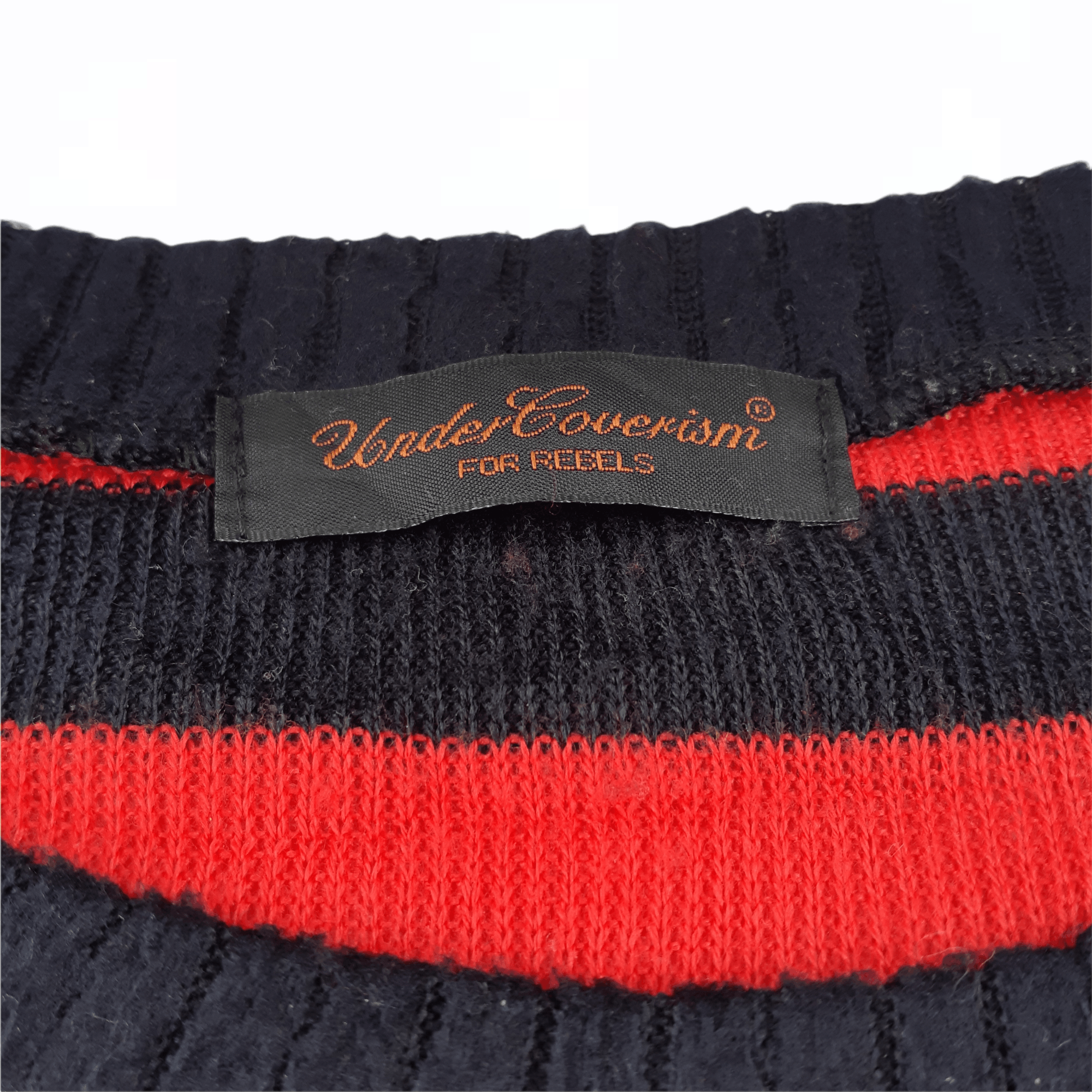 Undercover Undercover Mohair Knit Kurt Cobain Striped Rare Size US M / EU 48-50 / 2 - 6 Thumbnail