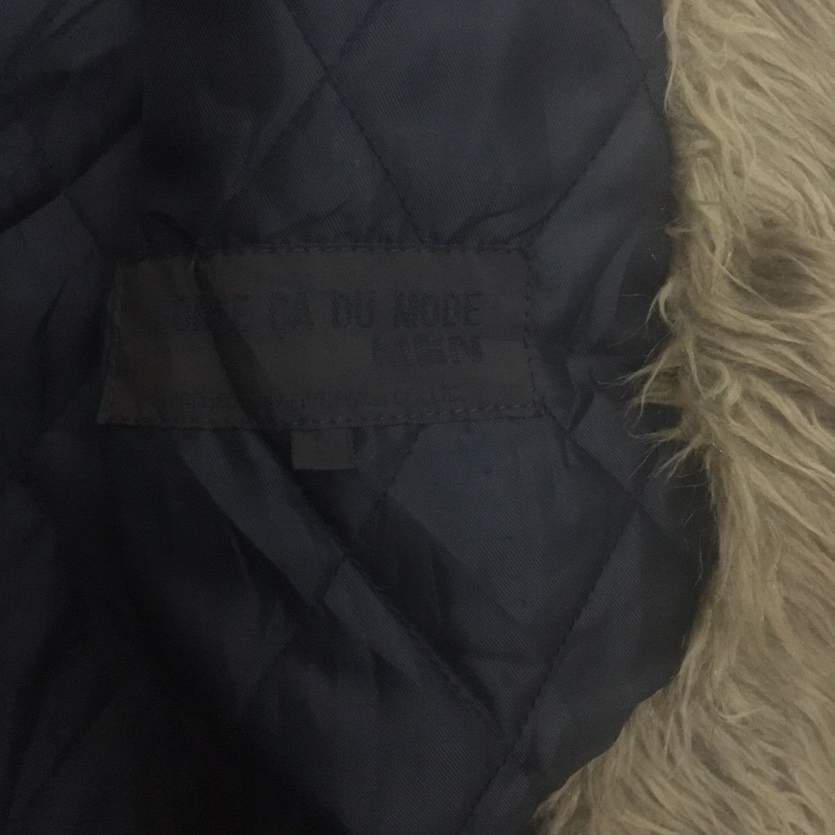 Japanese Brand Comme Ca Du Mode Fur Denim Jacket Size US M / EU 48-50 / 2 - 3 Thumbnail