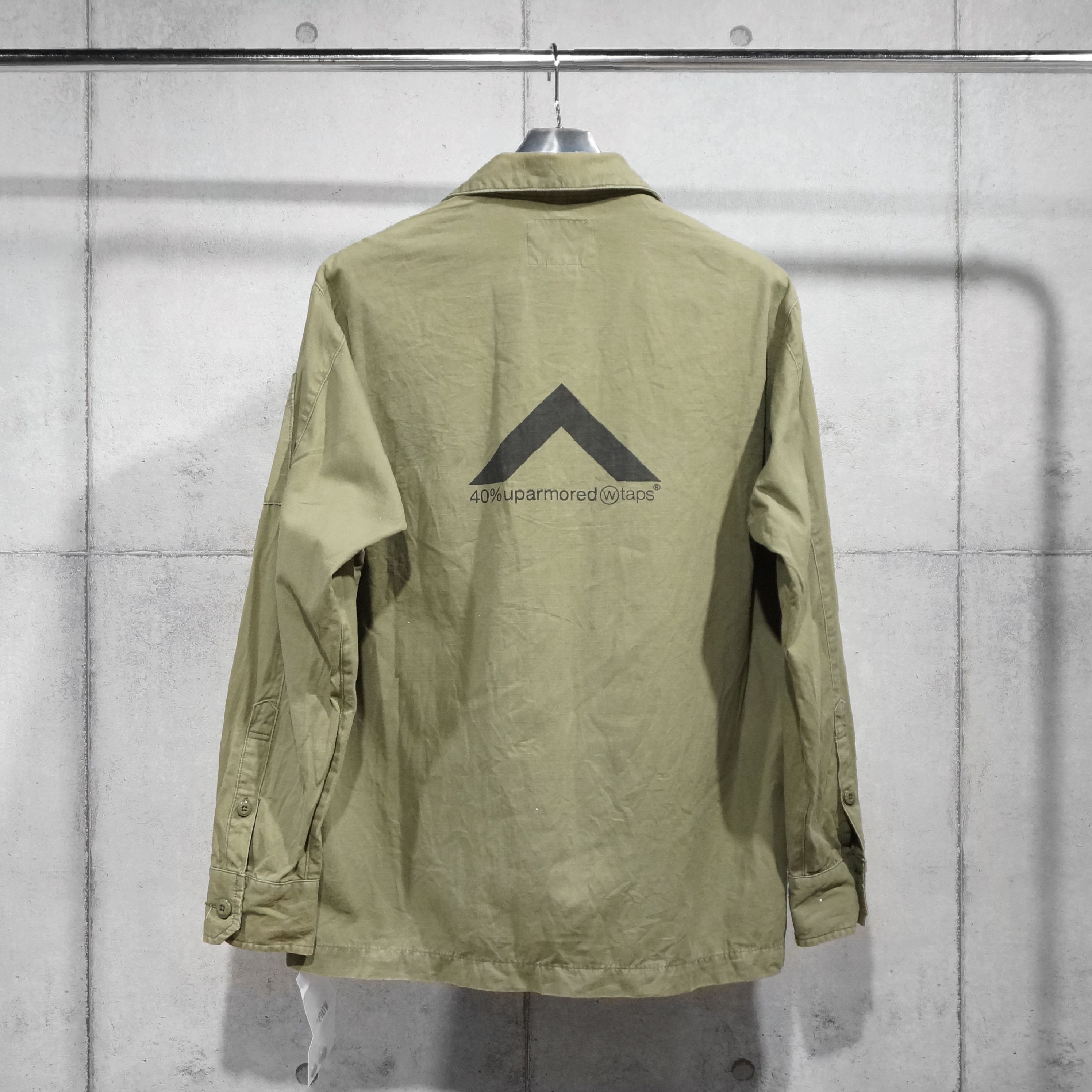 Wtaps FW19 BUDS LS SHIRT COTTON RIPSTOP Size US S / EU 44-46 / 1 - 2 Thumbnail