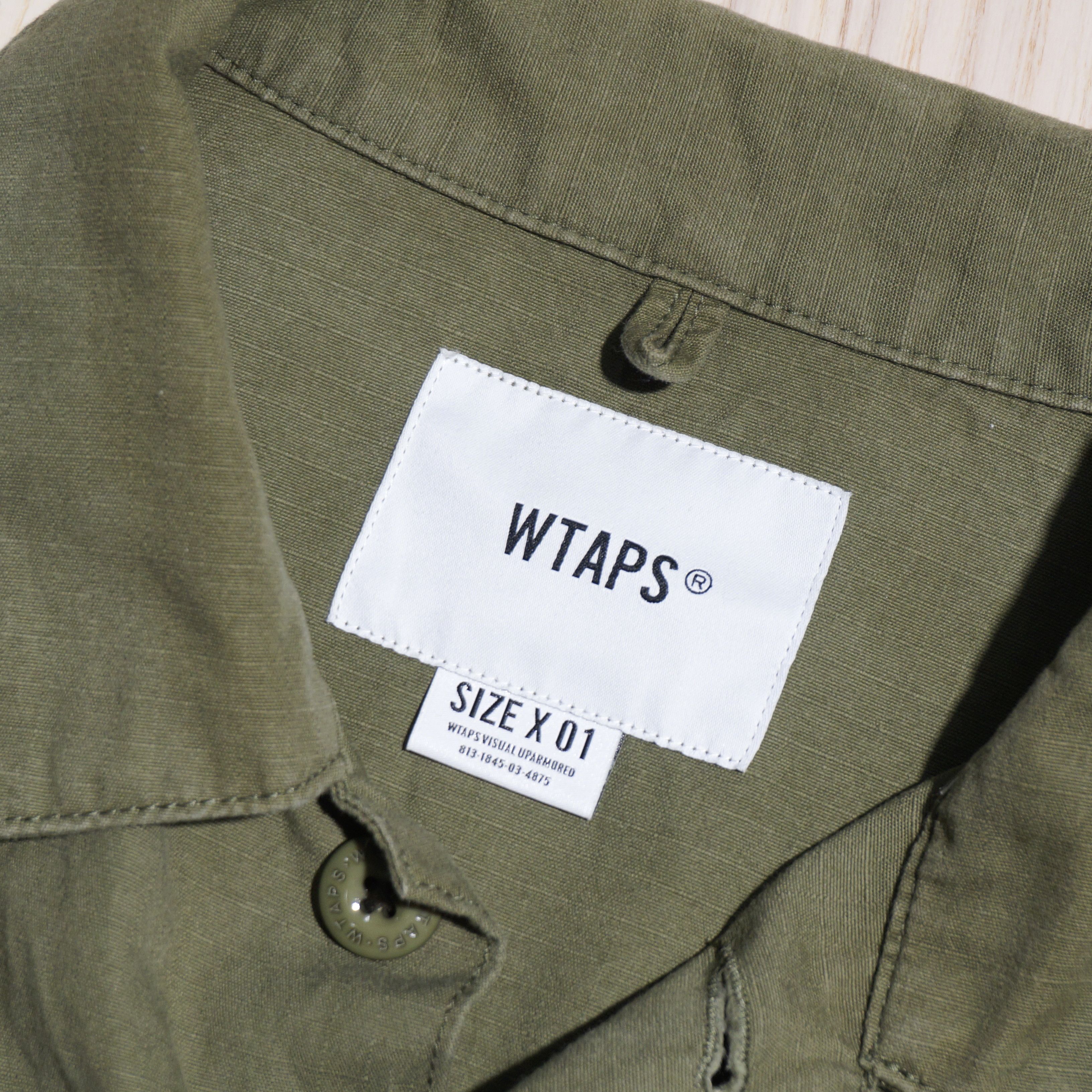 Wtaps FW19 BUDS LS SHIRT COTTON RIPSTOP Size US S / EU 44-46 / 1 - 5 Thumbnail