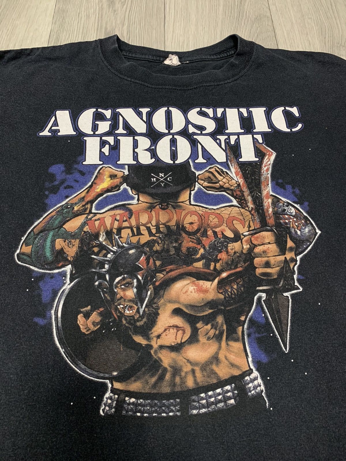 Band Tees Agnostic Front band T-shirt 2007 Size US XL / EU 56 / 4 - 2 Thumbnail