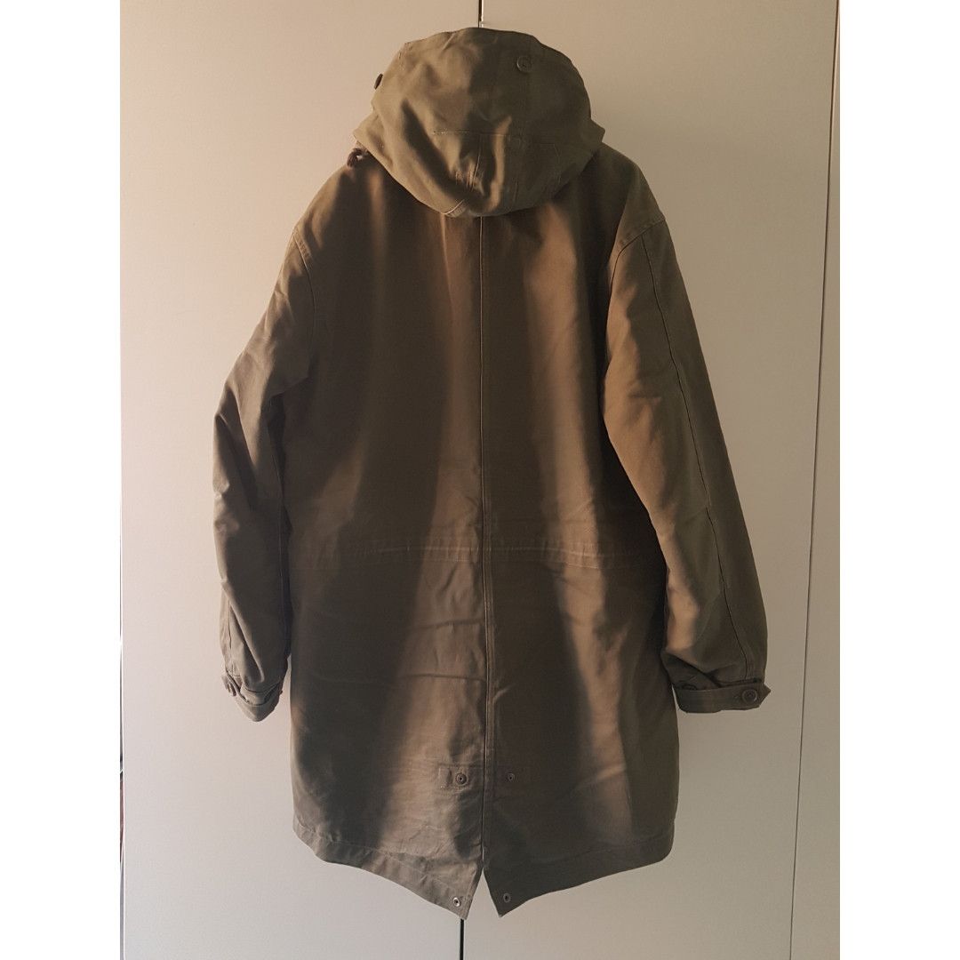 Adidas Olive Green Parka with Removable Lining & Hood Size US M / EU 48-50 / 2 - 3 Thumbnail