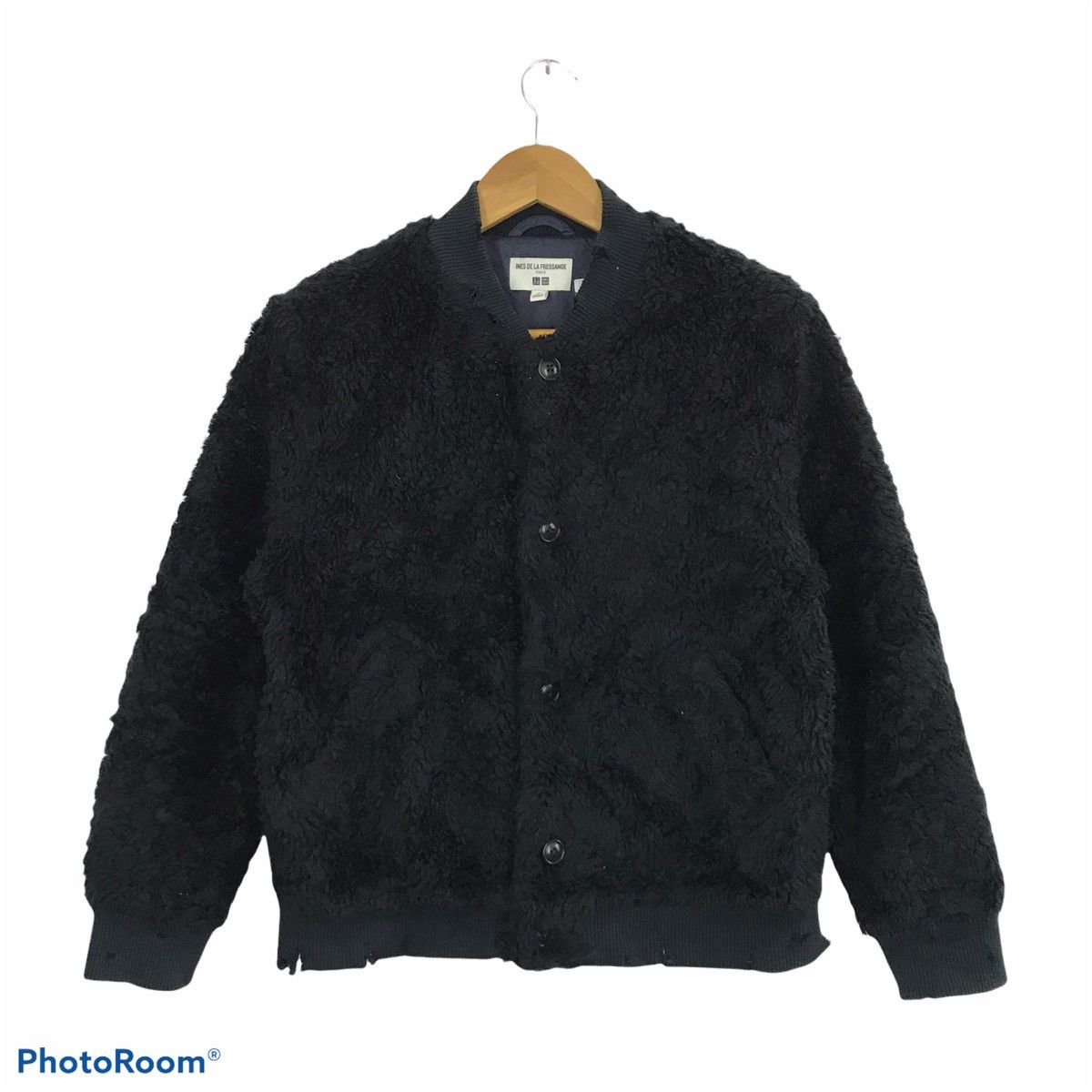 Sherpa Ines De La Fressange x Uniqlo Distressed Jacket