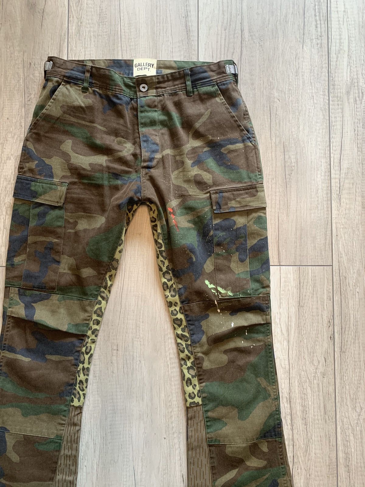 パンツ archive CUSTOM CULTURE flare cargo pants Gallery Dept. 800USD ALL IN Gallery Dept. SS19 Camo LA Flare