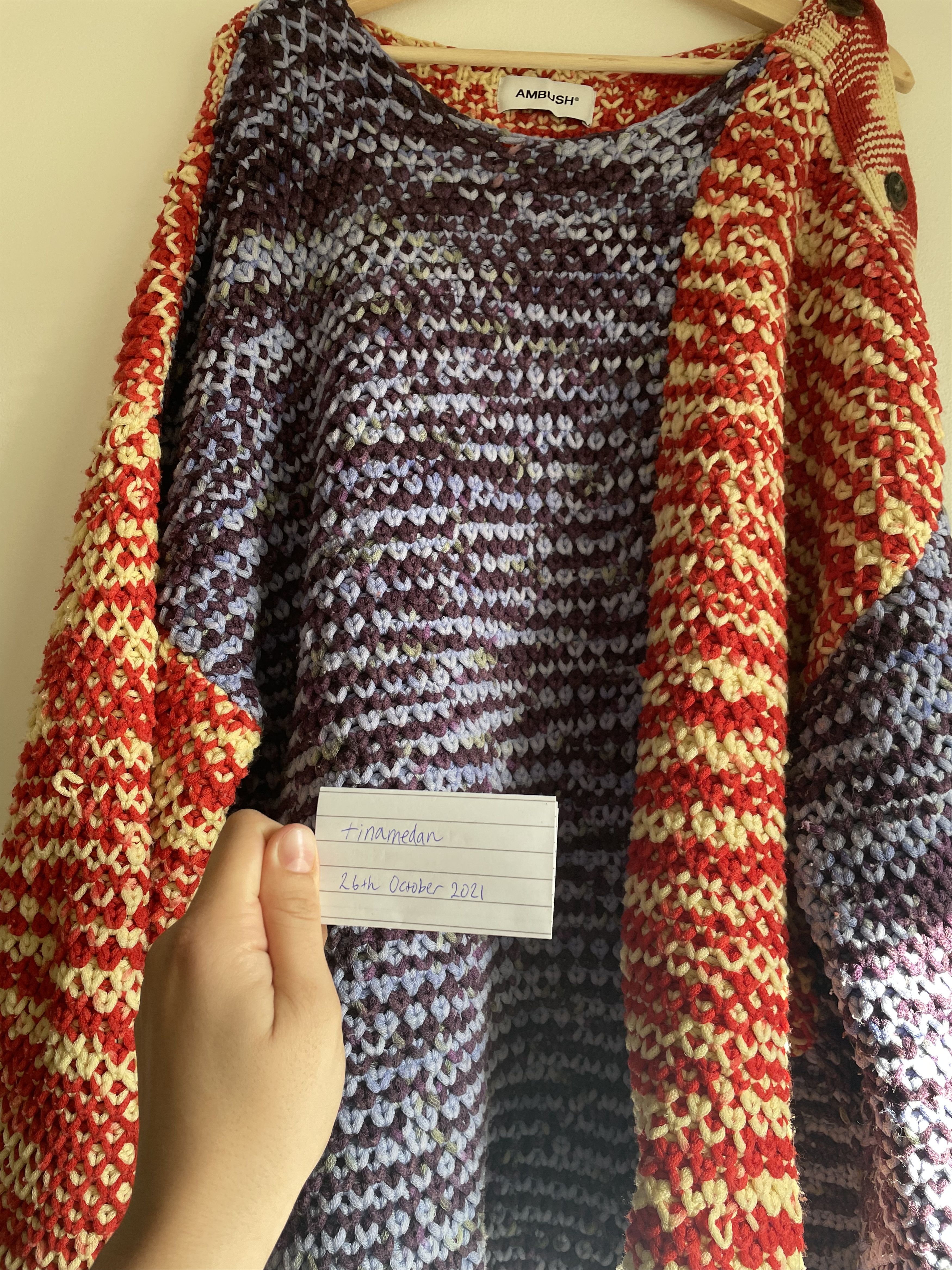 Ambush Design Waves Mesh Knit Size US XL / EU 56 / 4 - 6 Thumbnail