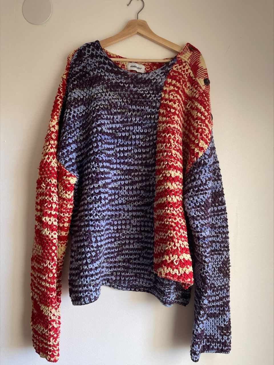 Ambush Design Waves Mesh Knit Size US XL / EU 56 / 4 - 1 Thumbnail