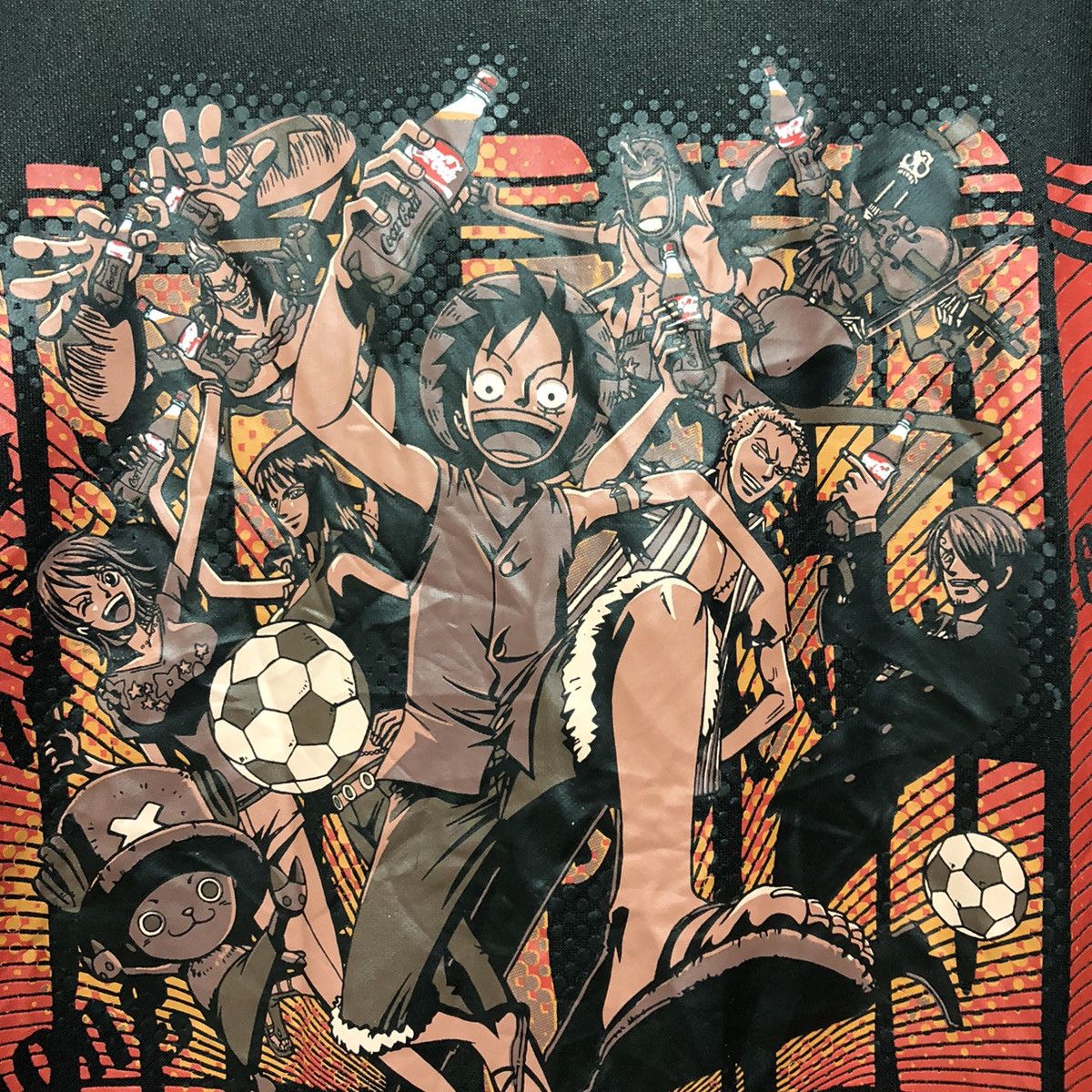 Adidas × Coca Cola × One Piece ADIDAS COCACOLA ONE PIECE WORLD CUP 2010 Size US M / EU 48-50 / 2 - 9 Thumbnail