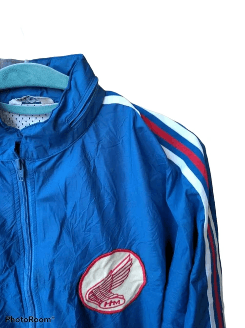 Honda Offer !TRUE VINTAGE ! HONDA RACING BY ADIDAS ZIPPER JACKETS Size US L / EU 52-54 / 3 - 3 Thumbnail