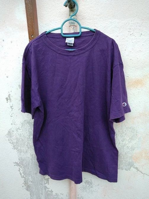 Champion 🔥 90s CHAMPION SMALL LOGO PLAIN SHIRTS Size US L / EU 52-54 / 3 - 1 Thumbnail