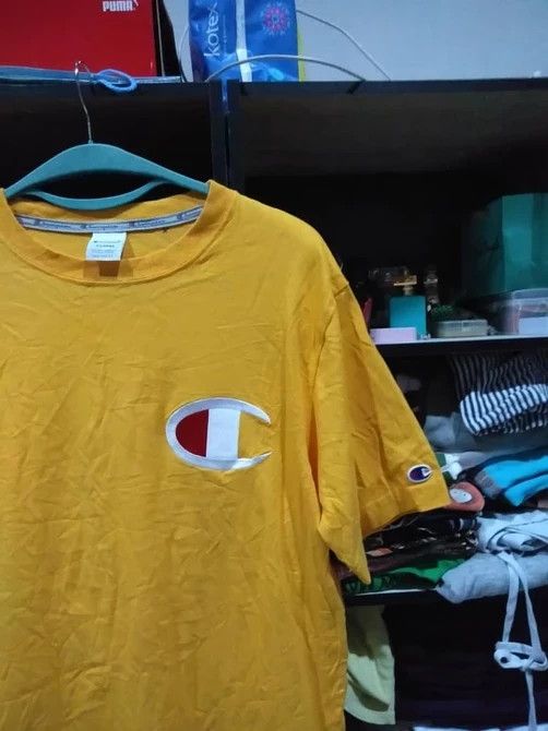 Champion 🔥 BIG LOGO CHAMPION DISTRESSED SHIRTS Size US L / EU 52-54 / 3 - 2 Thumbnail