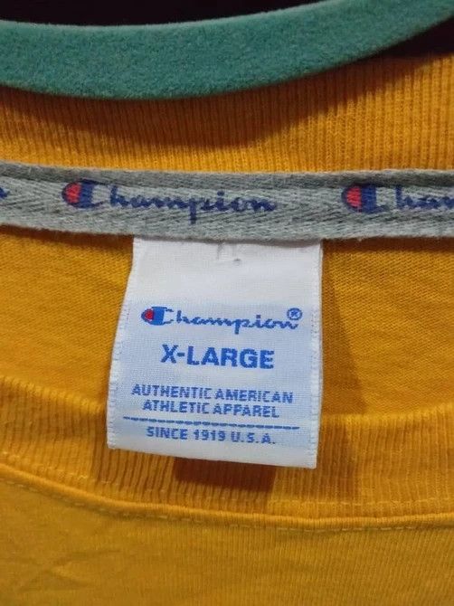 Champion 🔥 BIG LOGO CHAMPION DISTRESSED SHIRTS Size US L / EU 52-54 / 3 - 5 Thumbnail