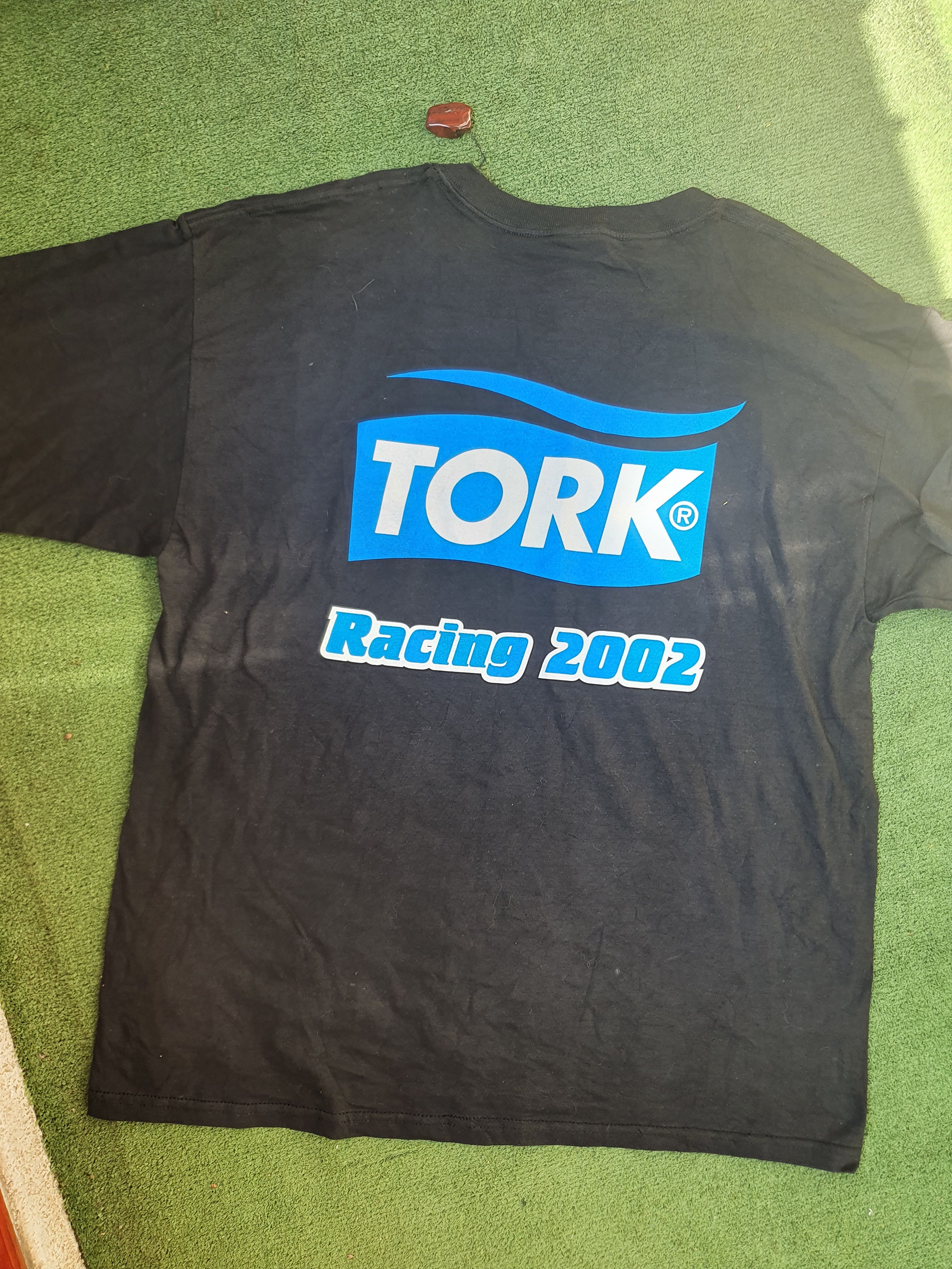 Gildan Tork Racing #46 2002 Vtg Gildan tee,sz XL Size US XL / EU 56 / 4 - 5 Thumbnail