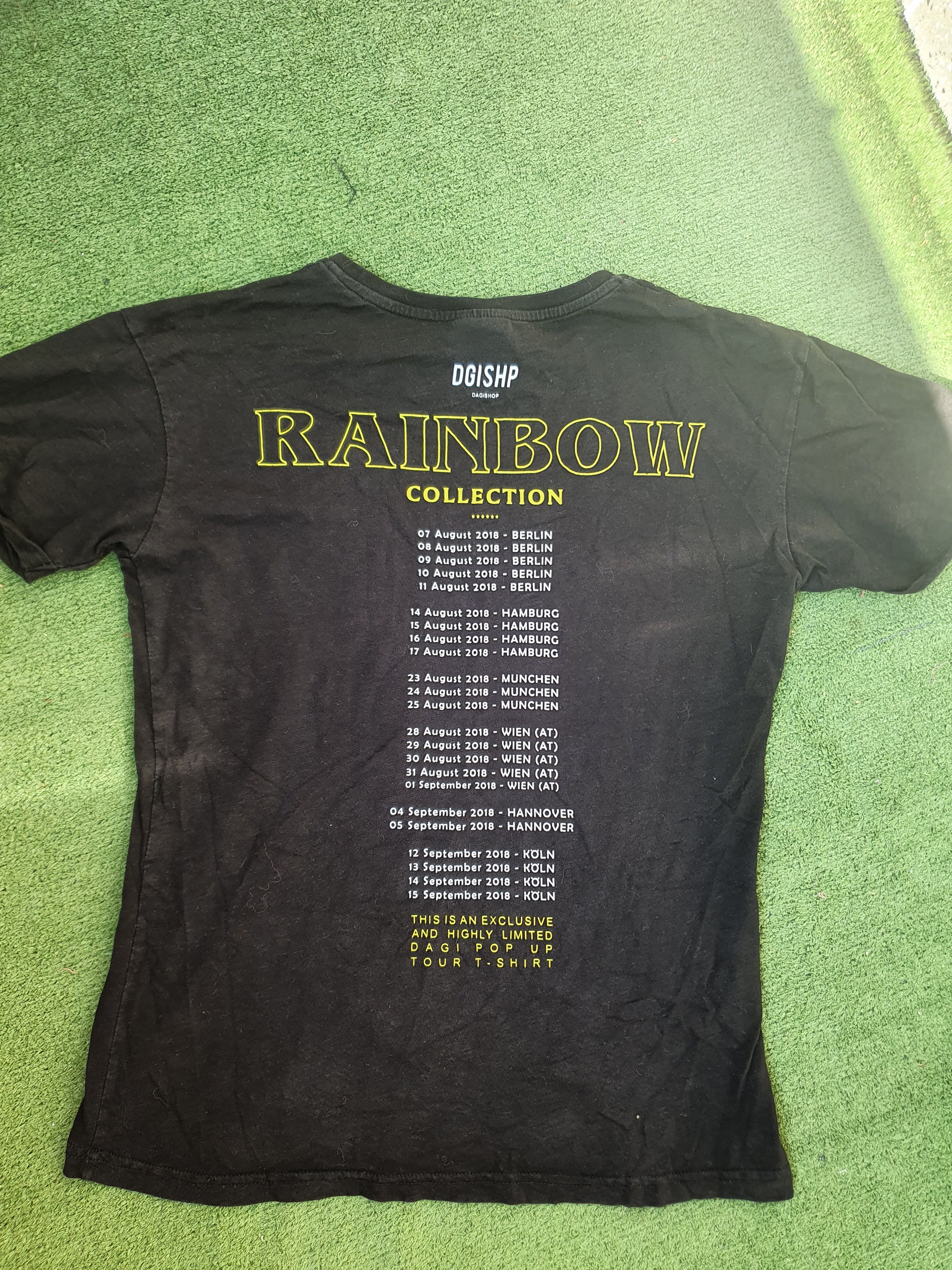Band Tees Rainbow RNBW Dagi pop up 2018 tour tee,sz L Size US L / EU 52-54 / 3 - 10 Thumbnail
