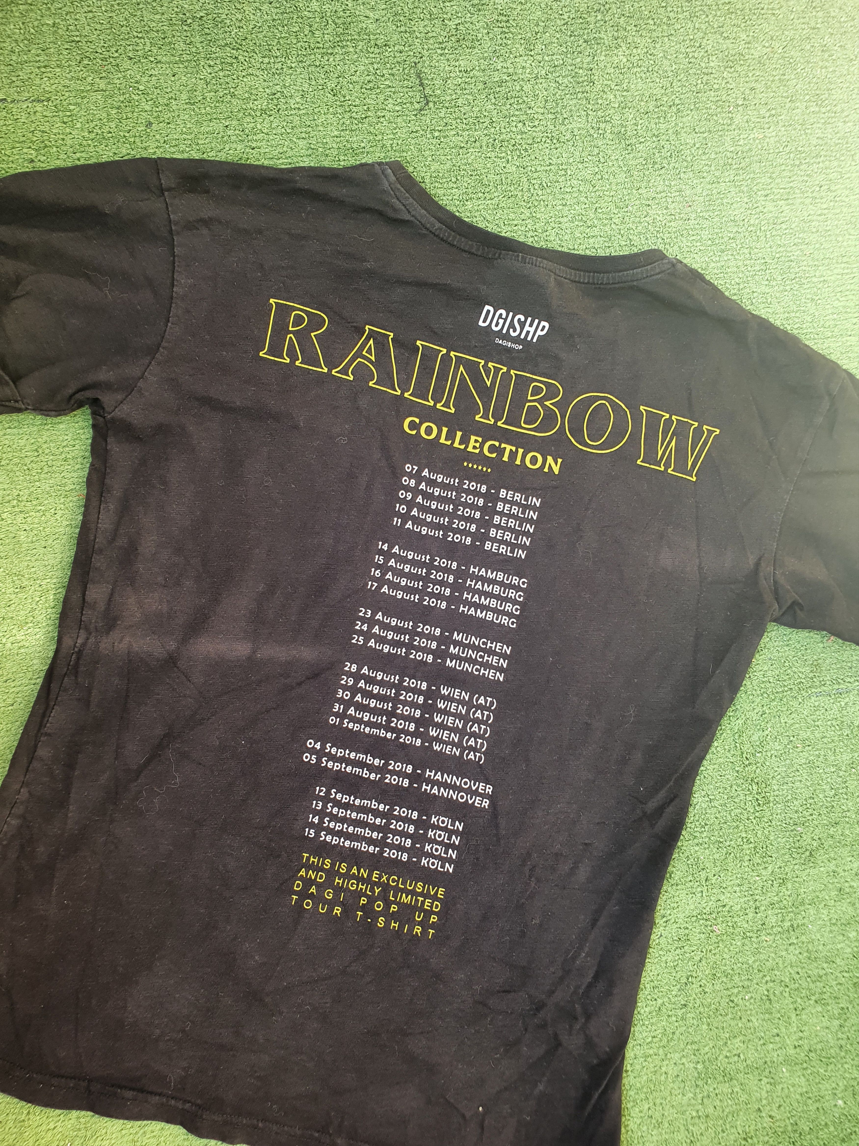 Band Tees Rainbow RNBW Dagi pop up 2018 tour tee,sz L Size US L / EU 52-54 / 3 - 1 Thumbnail
