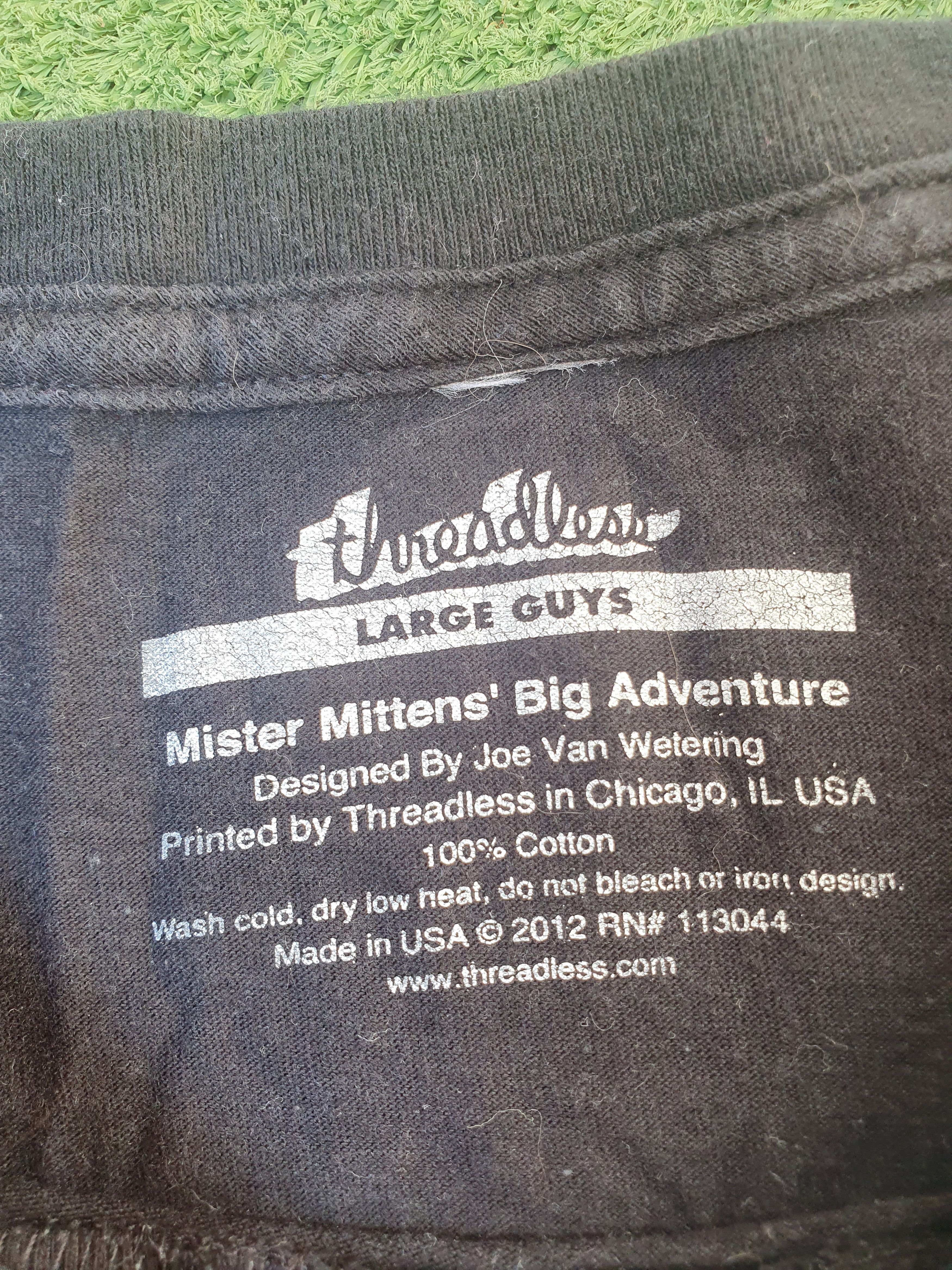 Threadless threadless Mister Mittens big adventure 2012 Laser Eyes,L Size US L / EU 52-54 / 3 - 5 Thumbnail