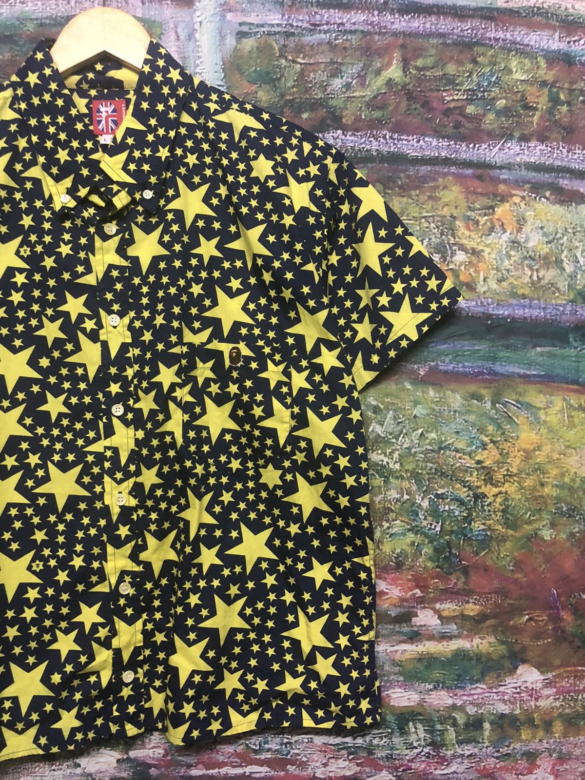 Bape ‼️SALE‼️ Bathing Ape Bape Nigo Button Bapesta Ovp Star Size US L / EU 52-54 / 3 - 6 Thumbnail
