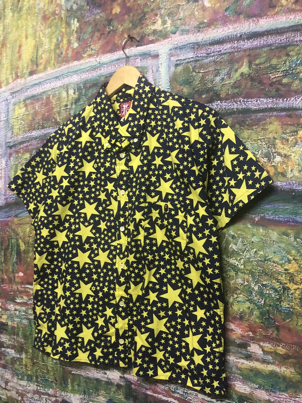 Bape ‼️SALE‼️ Bathing Ape Bape Nigo Button Bapesta Ovp Star Size US L / EU 52-54 / 3 - 5 Thumbnail