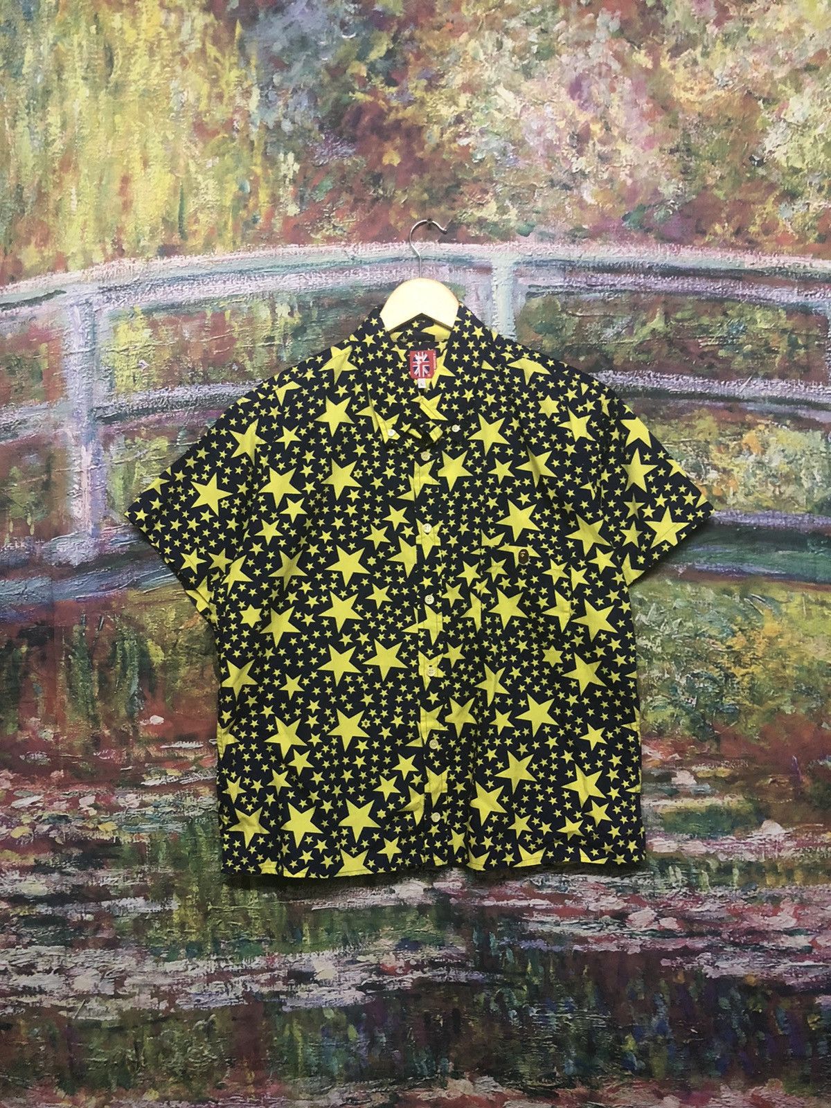 Bape ‼️SALE‼️ Bathing Ape Bape Nigo Button Bapesta Ovp Star Size US L / EU 52-54 / 3 - 1 Thumbnail