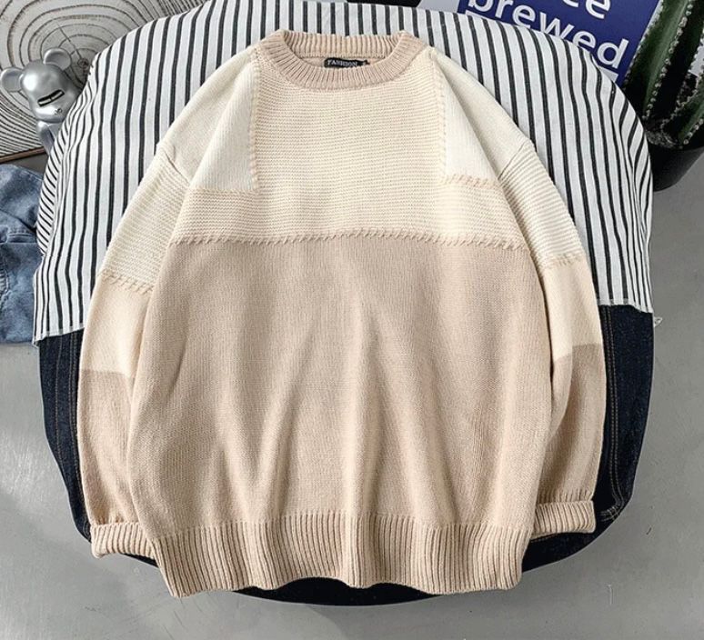 Hype Patchwork Style Knitwear Collection Grailed