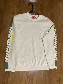 Supreme Sleeve Stripe Sweater | Grailed