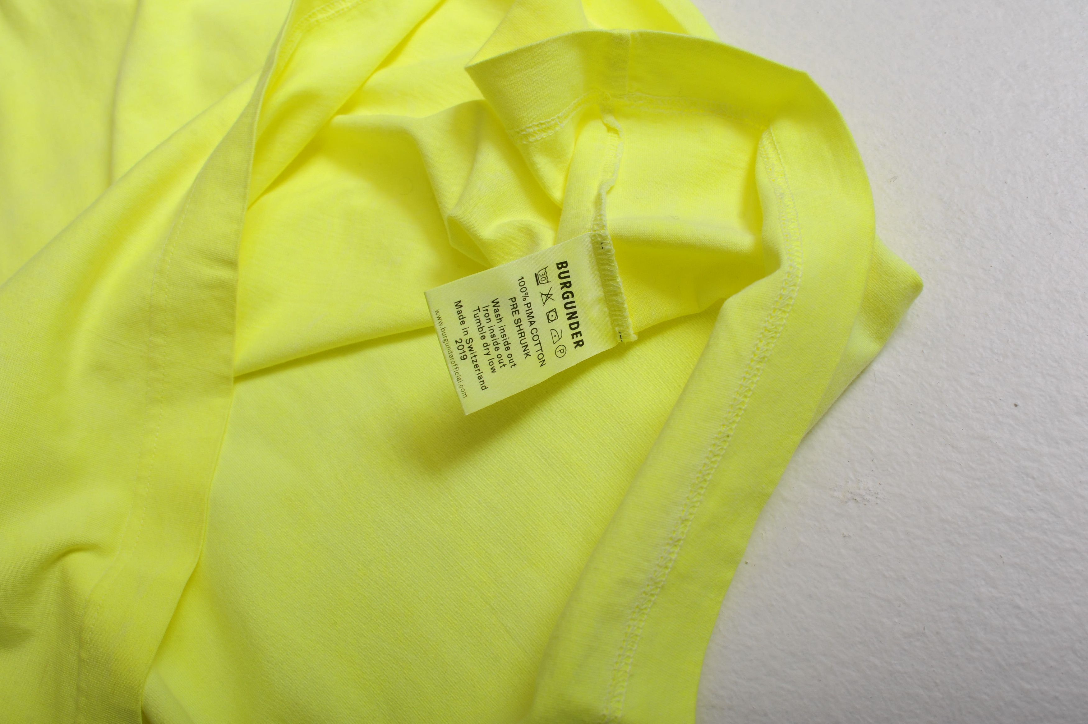 Kanye West BURGUNDER Antropozenische Gemeinschaftsbildung Neon T-Shirt Size US L / EU 52-54 / 3 - 6 Thumbnail