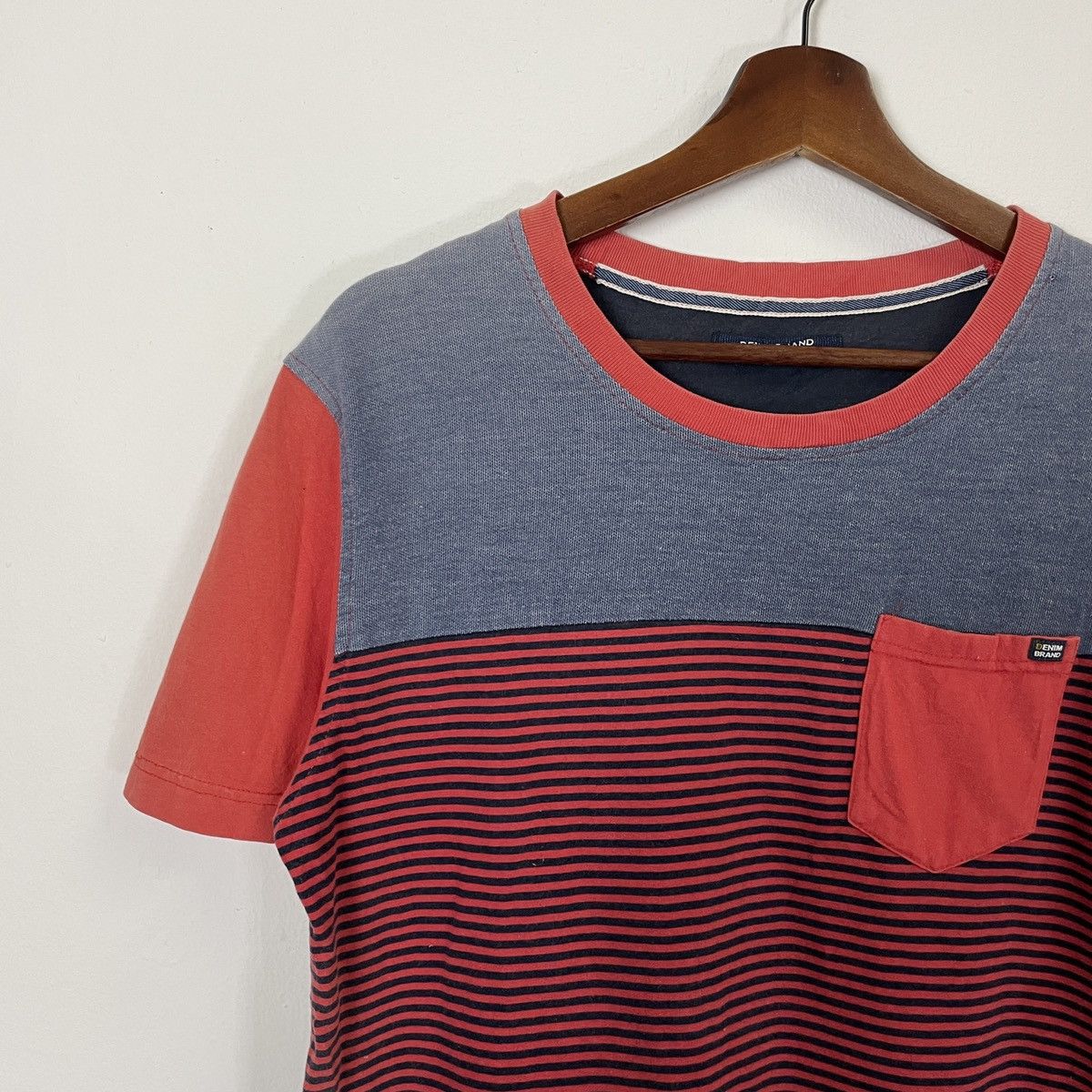 Japanese Brand × Vintage Vintage Denim Brand Selvedge Tee Size US S / EU 44-46 / 1 - 2 Thumbnail