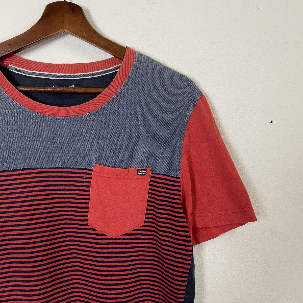 Japanese Brand × Vintage Vintage Denim Brand Selvedge Tee Size US S / EU 44-46 / 1 - 3 Thumbnail