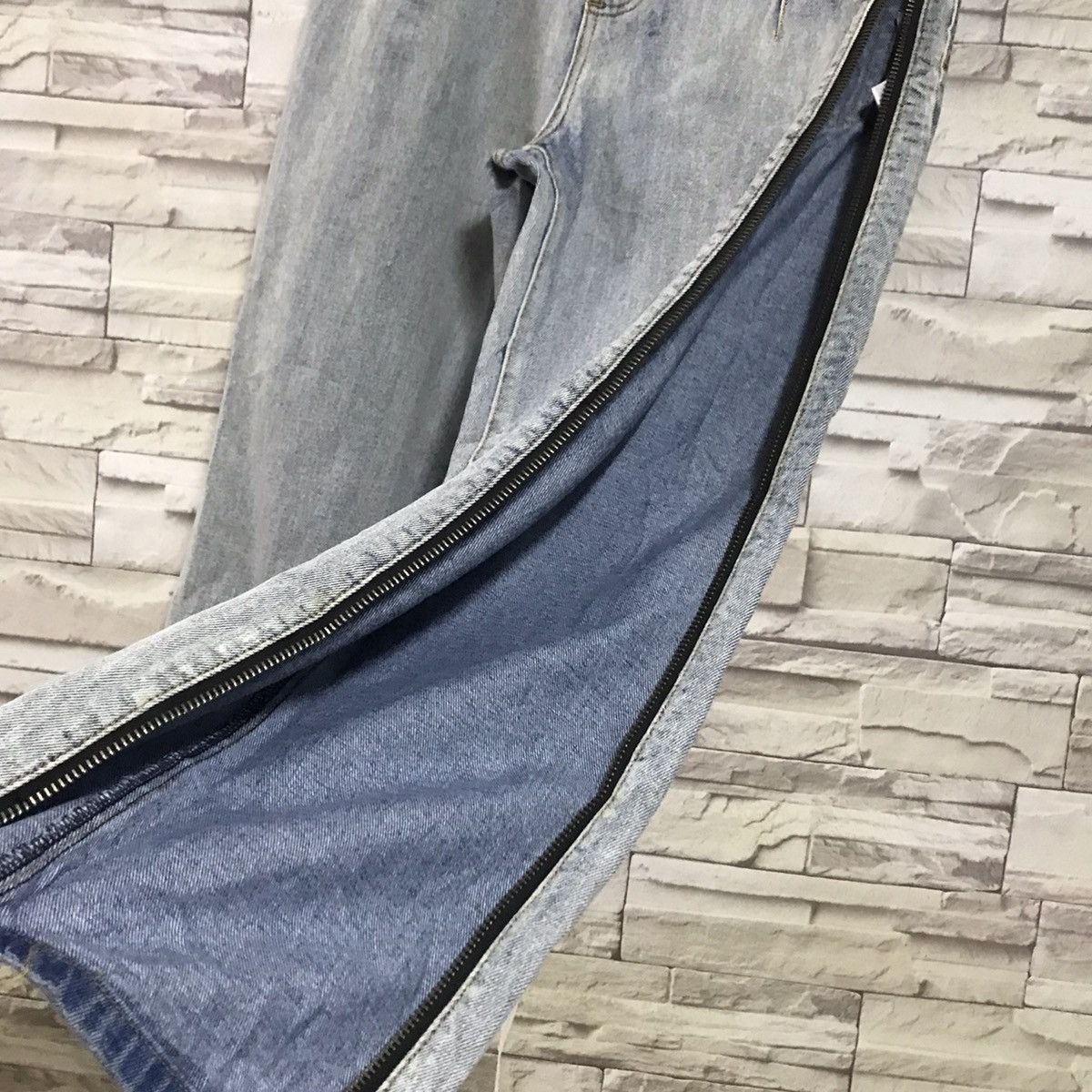3.1 Phillip Lim 3.1 Phillip Lim Denim Jeans Zipper Rare Design Size 31" - 10 Thumbnail