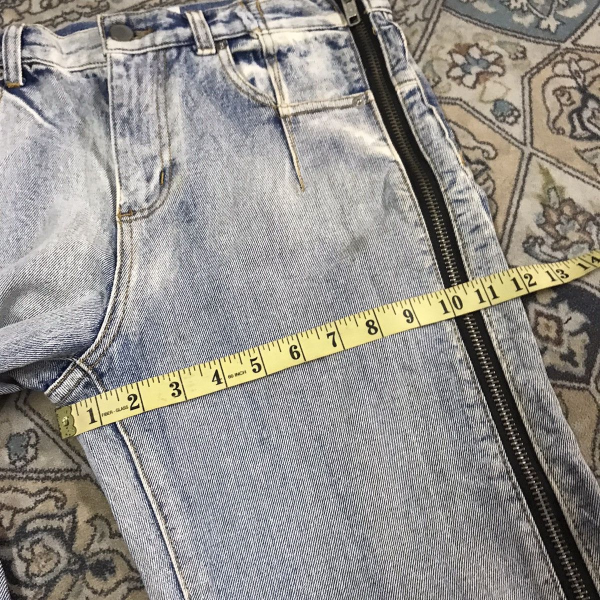 3.1 Phillip Lim 3.1 Phillip Lim Denim Jeans Zipper Rare Design Size 31" - 23 Thumbnail
