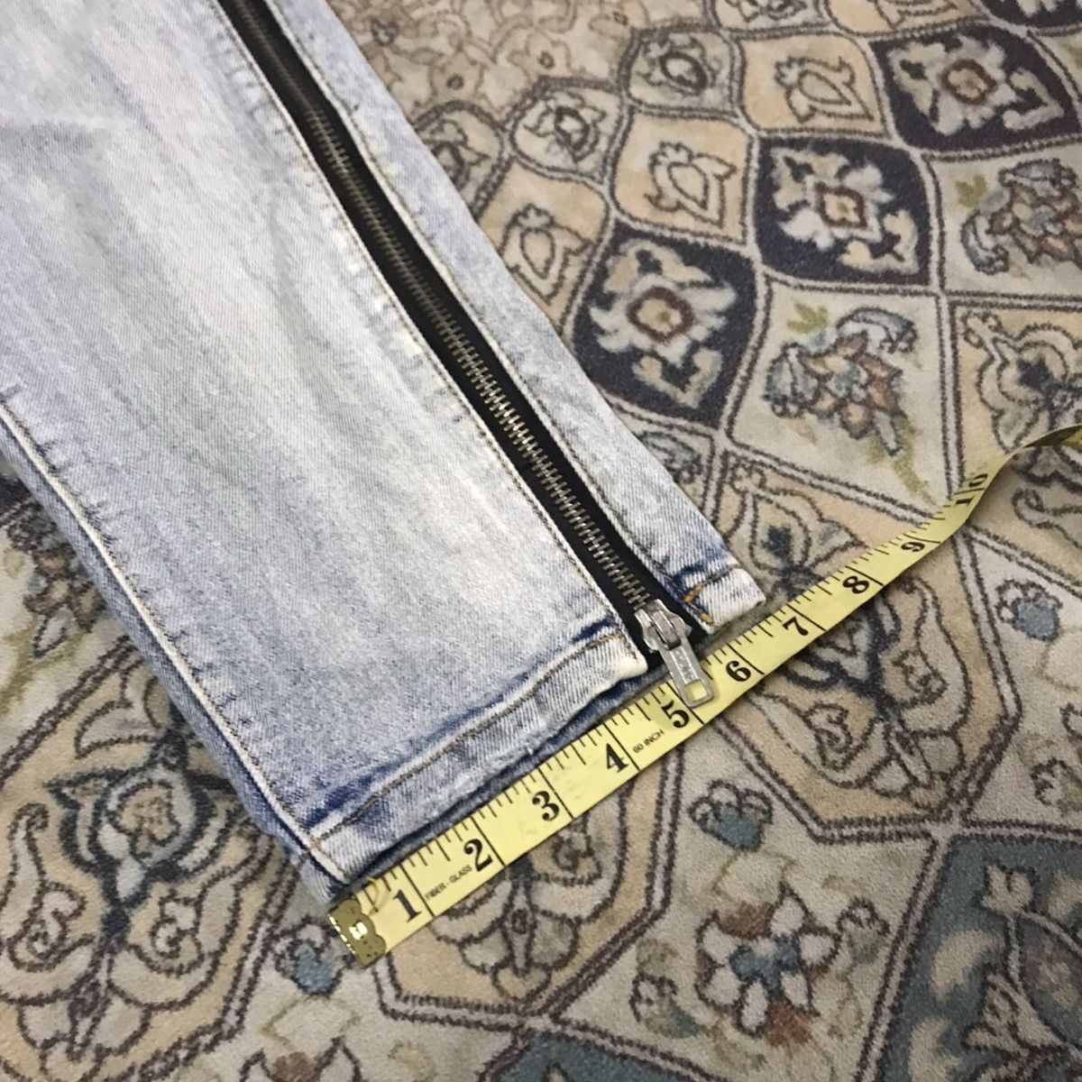 3.1 Phillip Lim 3.1 Phillip Lim Denim Jeans Zipper Rare Design Size 31" - 25 Thumbnail