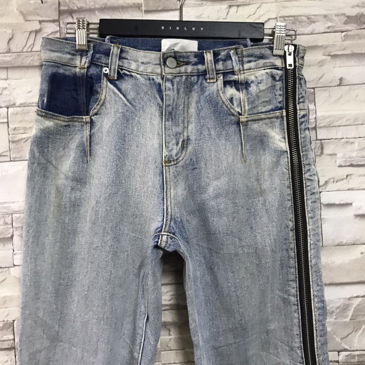 3.1 Phillip Lim 3.1 Phillip Lim Denim Jeans Zipper Rare Design Size 31" - 6 Thumbnail