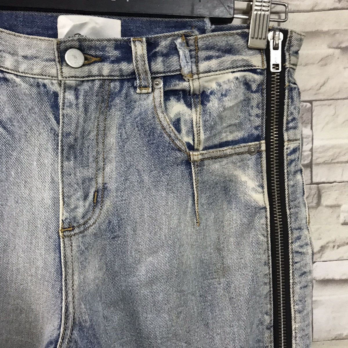 3.1 Phillip Lim 3.1 Phillip Lim Denim Jeans Zipper Rare Design Size 31" - 8 Thumbnail