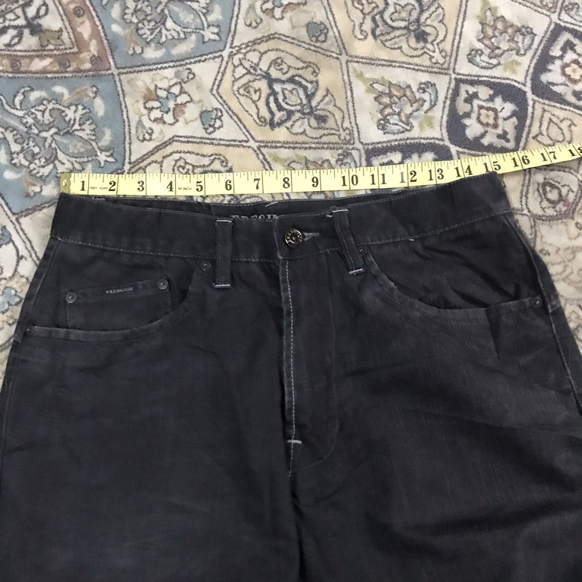 Freshjive Freshjive Denim Jeans Super Black Size US 30 / EU 46 - 16 Thumbnail