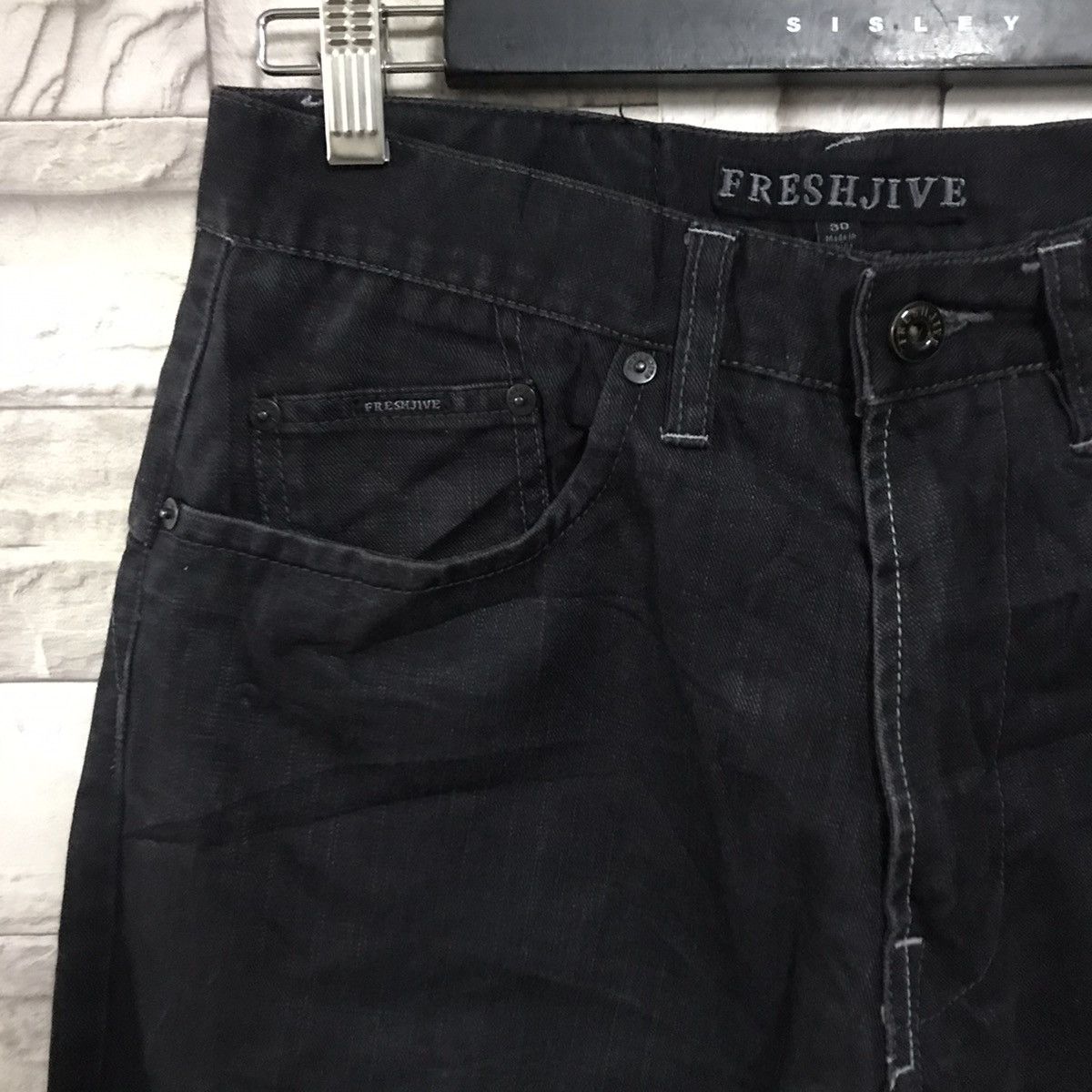 Freshjive Freshjive Denim Jeans Super Black Size US 30 / EU 46 - 5 Thumbnail