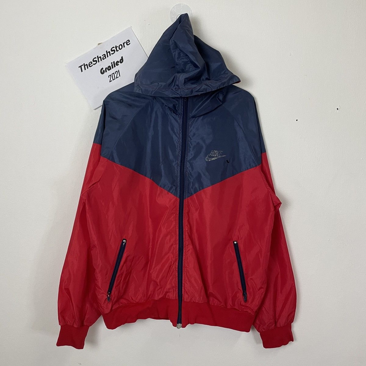 Nike Vintage 90s Nike Zipper Ups Hoodies Sweater Size US XL / EU 56 / 4 - 1 Thumbnail