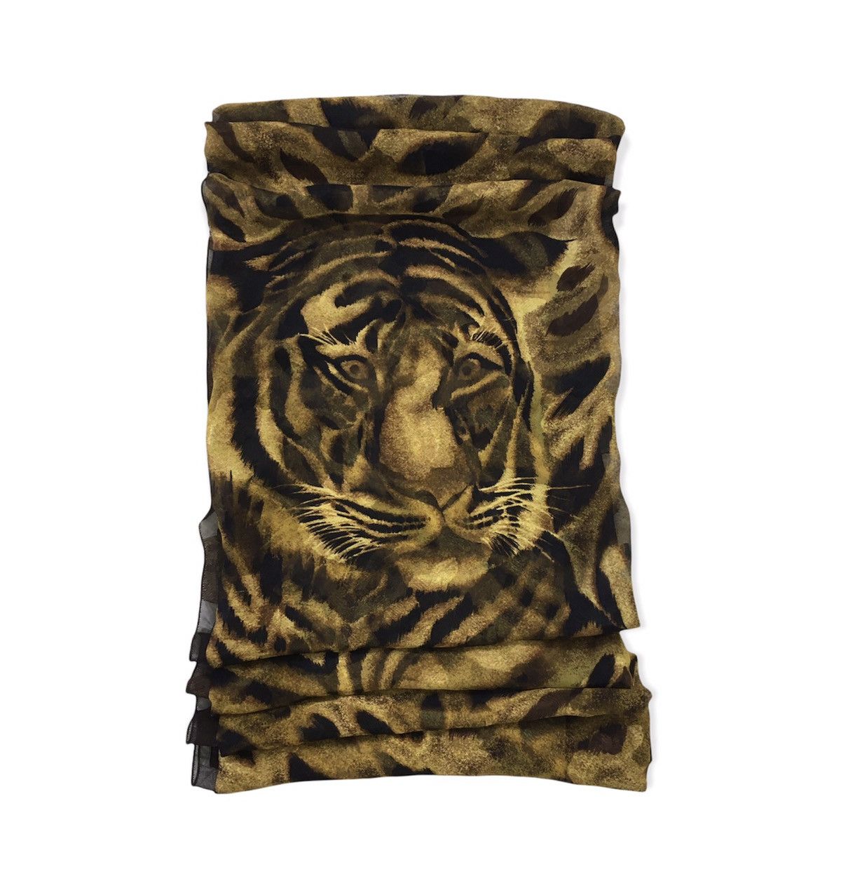 Vintage Tiger Art Scarf Size ONE SIZE - 2 Thumbnail