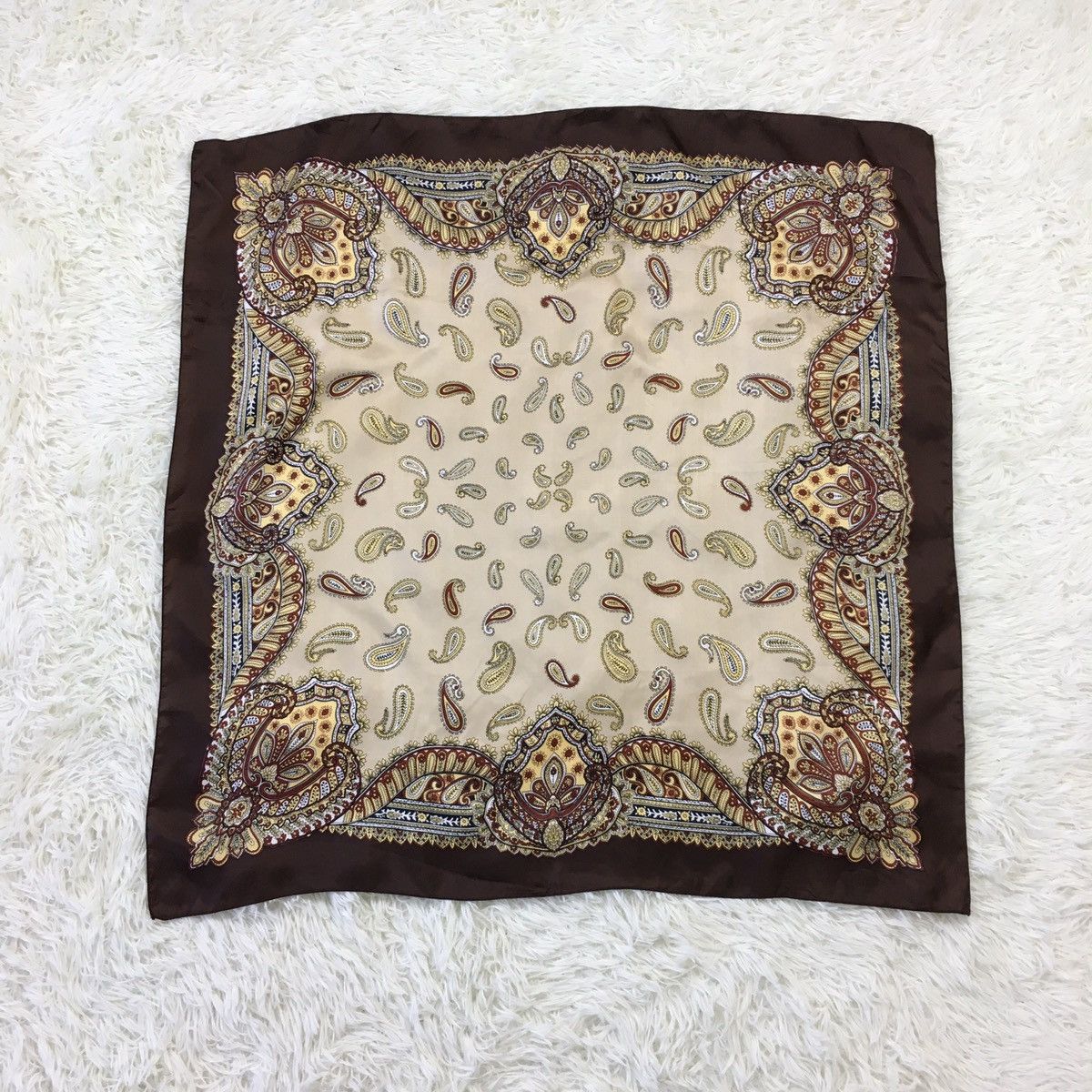 Other Unbranded Paisley Scarf Size ONE SIZE - 2 Thumbnail