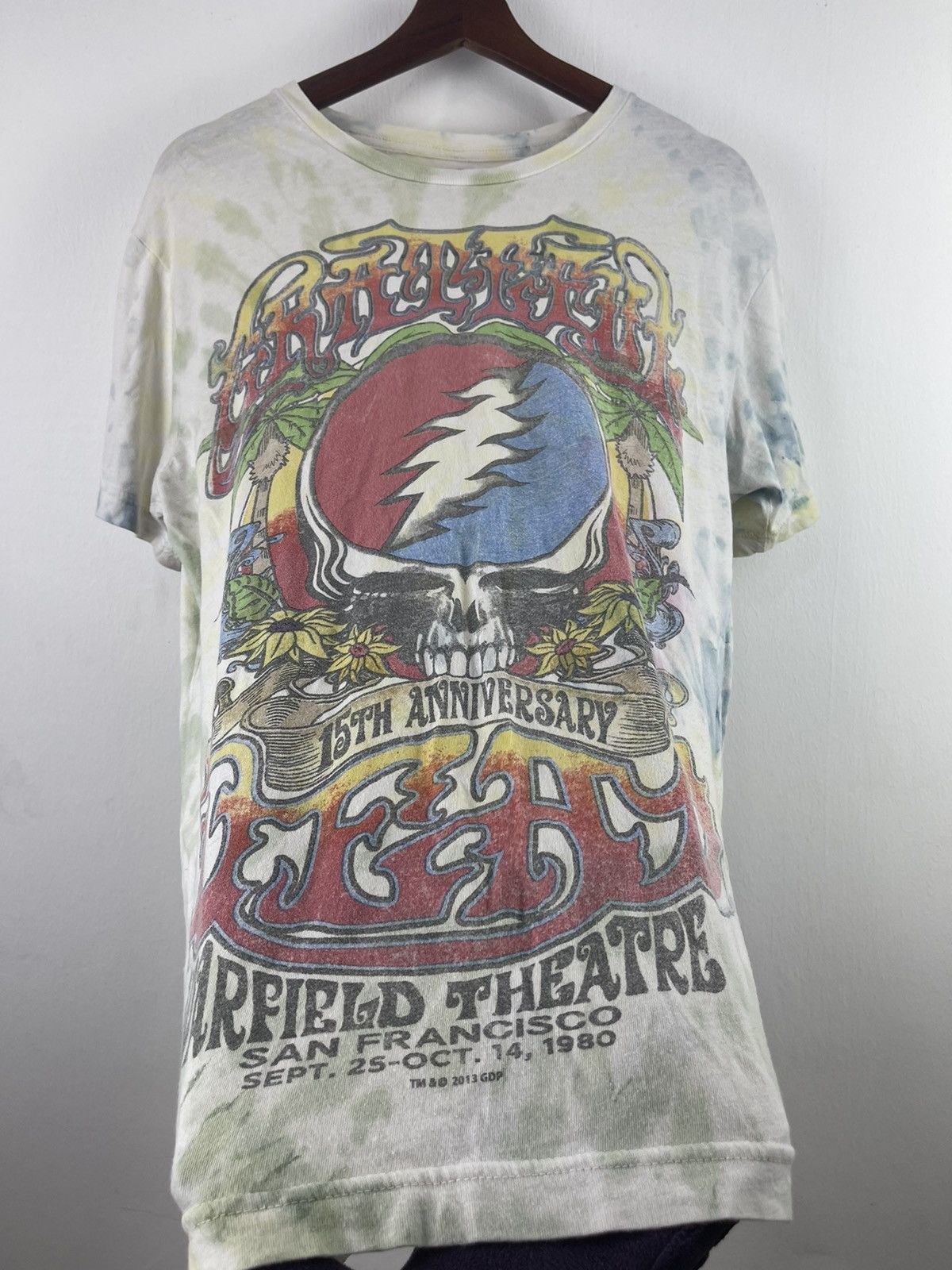 14th Addiction Grateful Dead tie dye 15th Anniversary copyright 2013 Size US M / EU 48-50 / 2 - 5 Thumbnail
