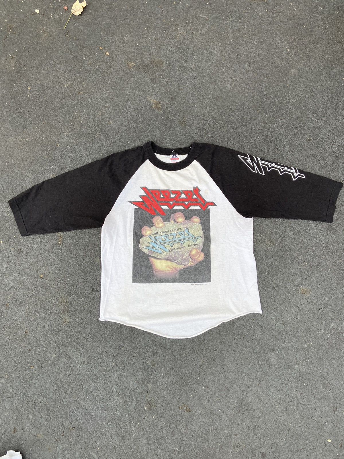 Vintage 2001 Weezer Tour Shirt Size US M / EU 48-50 / 2 - 2 Thumbnail