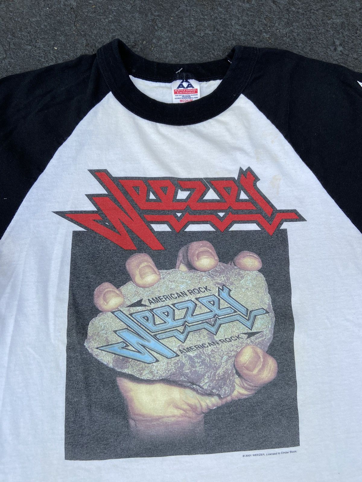Vintage 2001 Weezer Tour Shirt Size US M / EU 48-50 / 2 - 1 Thumbnail