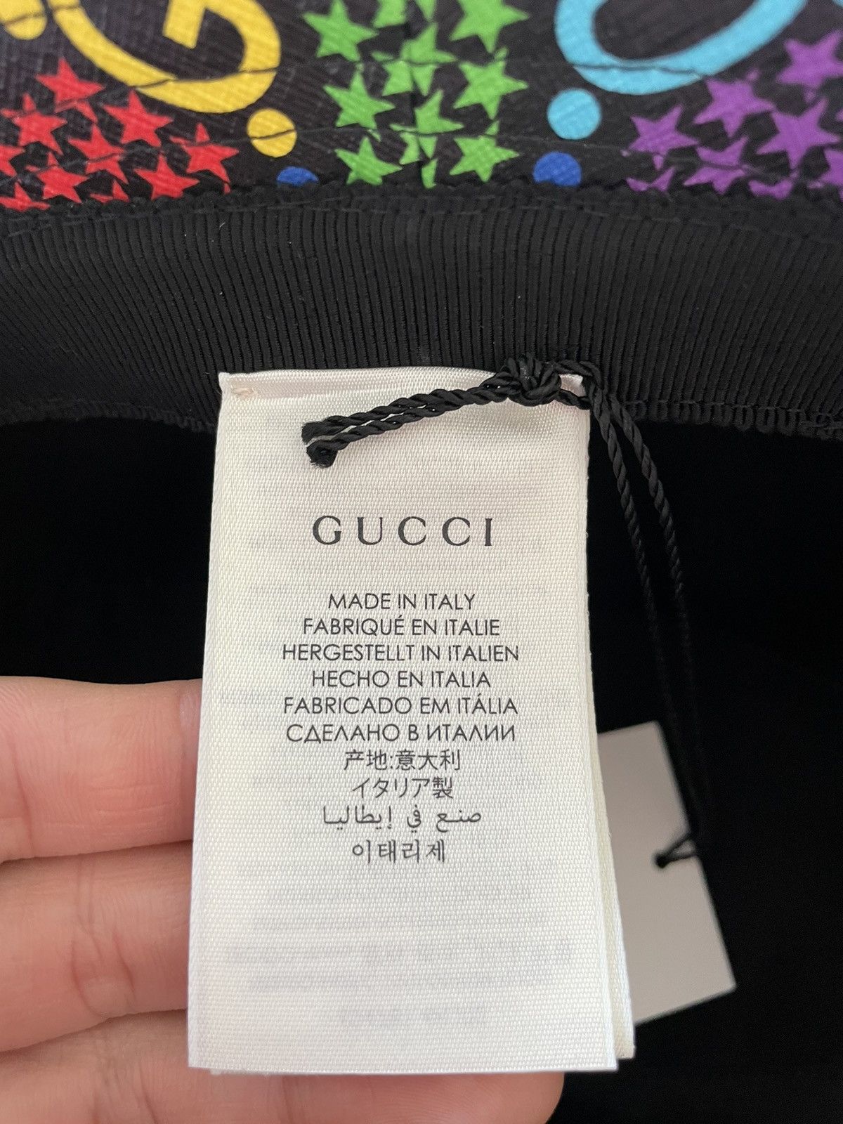 Gucci Brand NEW Rare Psychedelic Limited Edition Gucci Logo Hat Size ONE SIZE - 10 Thumbnail