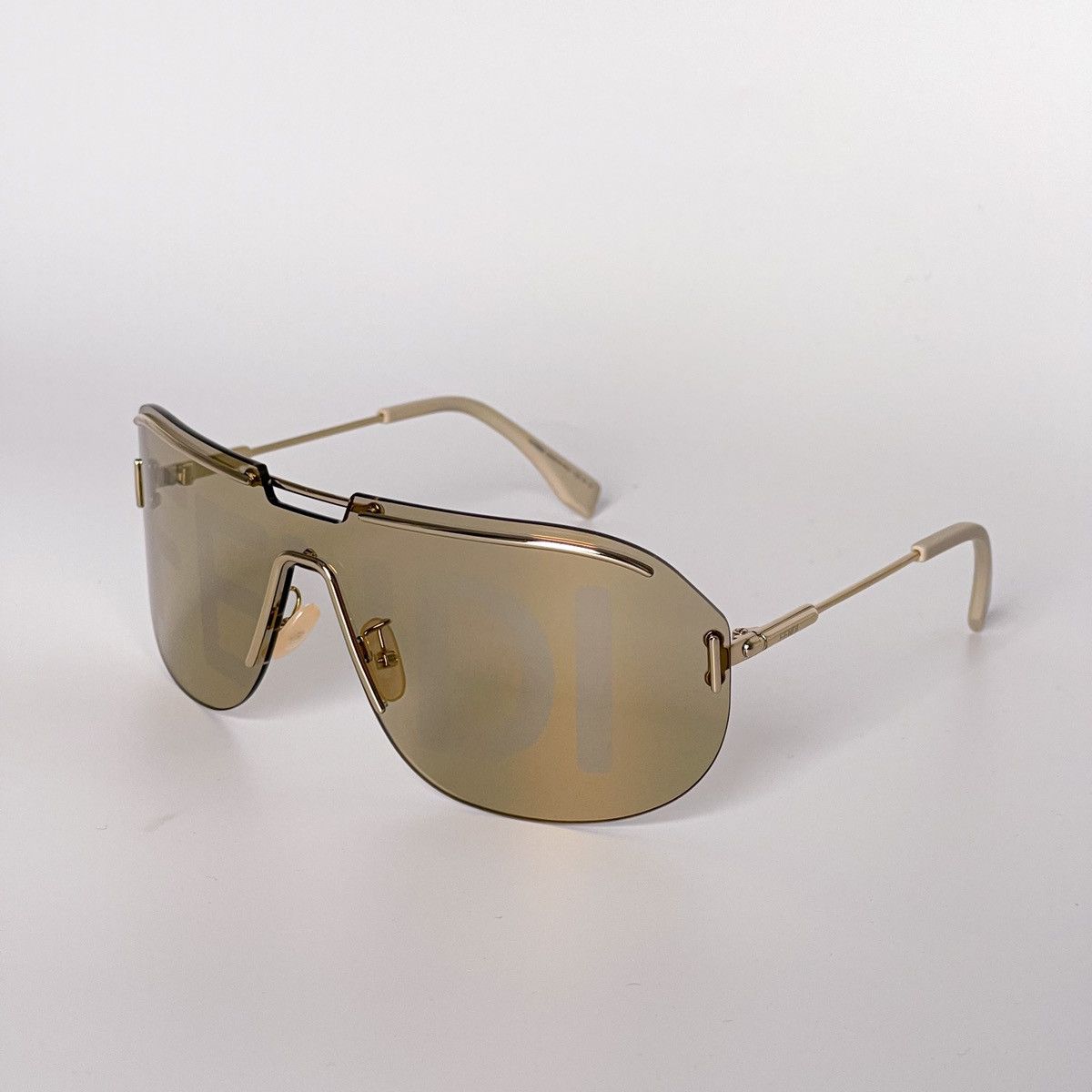 Fendi NEW FENDI FF M0098/S 84E GOLD BEIGE EYEWEAR FENDI FFM0098 | Grailed