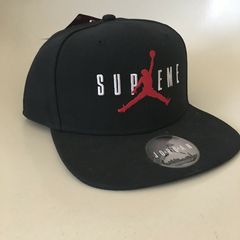 Supreme Jordan 6 Panel Hat | Grailed