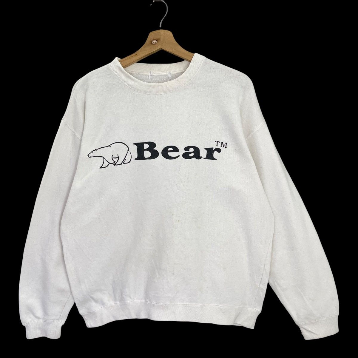Japanese Brand Bear Surf Big Logo Crewneck Sweatshirt Size M Size US M / EU 48-50 / 2 - 3 Thumbnail