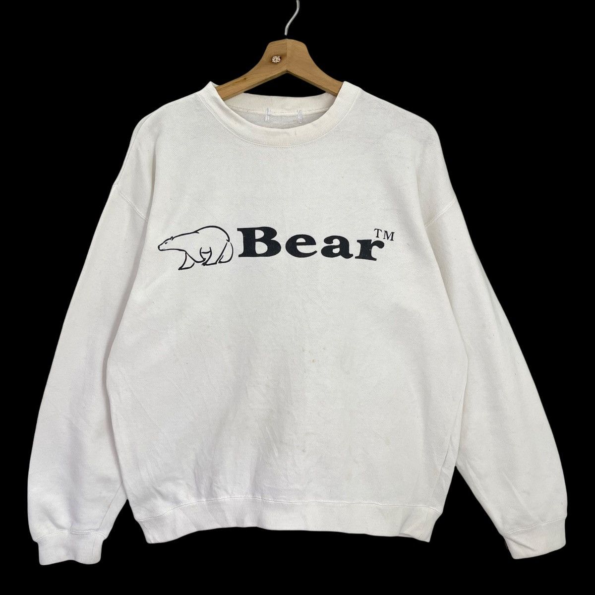 Japanese Brand Bear Surf Big Logo Crewneck Sweatshirt Size M Size US M / EU 48-50 / 2 - 1 Thumbnail