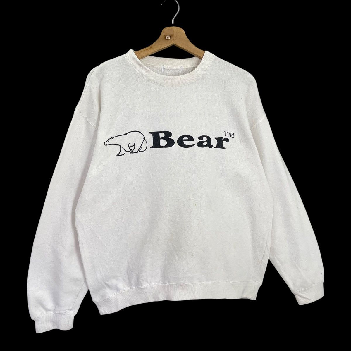 Japanese Brand Bear Surf Big Logo Crewneck Sweatshirt Size M Size US M / EU 48-50 / 2 - 2 Thumbnail