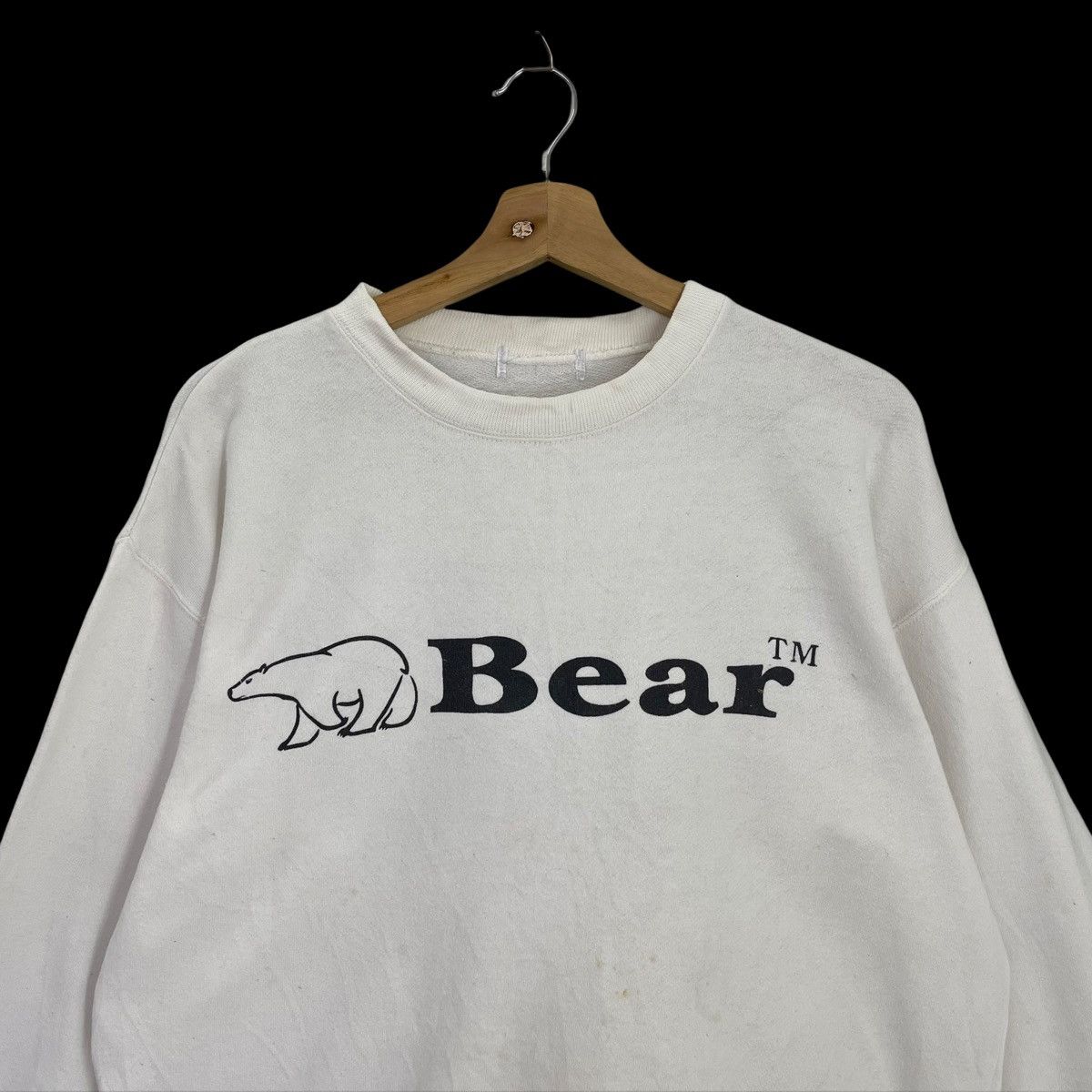 Japanese Brand Bear Surf Big Logo Crewneck Sweatshirt Size M Size US M / EU 48-50 / 2 - 4 Thumbnail