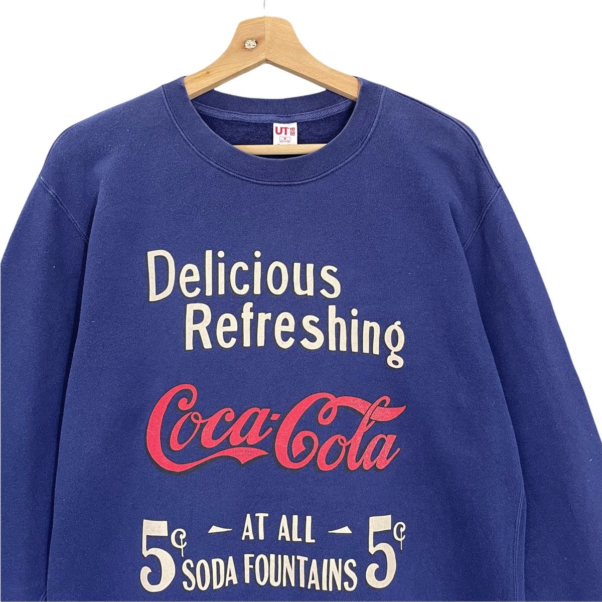 Coca Cola Coca Cola Big Image Crewneck Sweatshirt Size M Size US M / EU 48-50 / 2 - 4 Thumbnail