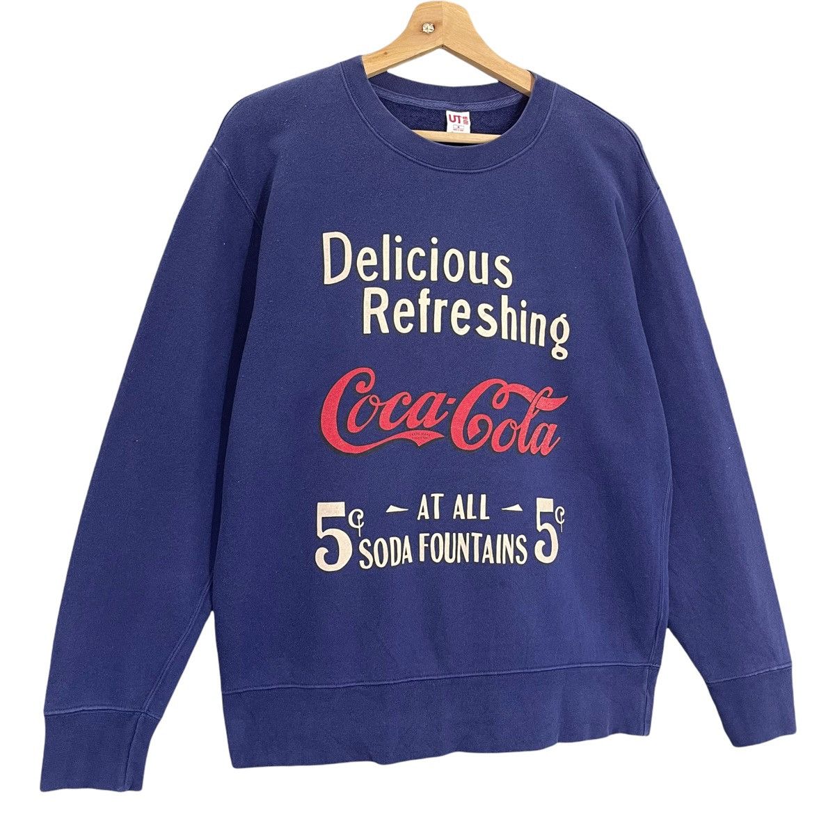 Coca Cola Coca Cola Big Image Crewneck Sweatshirt Size M Size US M / EU 48-50 / 2 - 2 Thumbnail